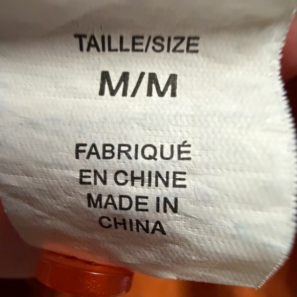 Suzy Shier Rust Orange Button-Front Puff Sleeve Blouse - Picture 8 of 8